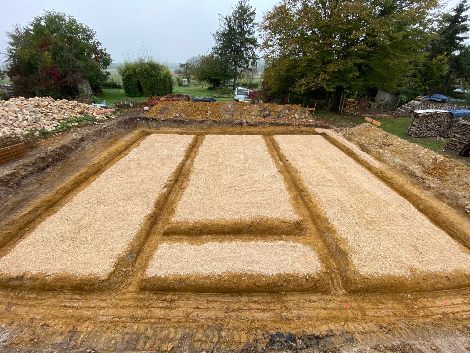 Travaux de terrassement